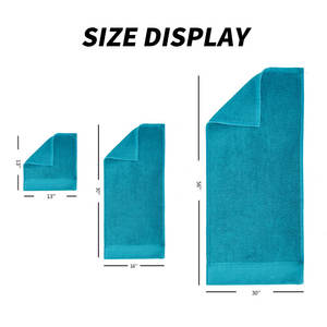 Serviette de bain en coton Premium 100%, séchage rapide, serviette de luxe, logo personnalisable, pour hôtel, livraison gratuite - Product Image 5