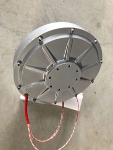 เครื่องกำเนิดไฟฟ้าแม่เหล็กแบบแกนหมุนไร้แกนกลาง SMARAAD 5KW ความเร็วรอบสูง 220V 380V สามเฟส สำหรับกังหันลม VAWT สำหรับการใช้งานกับพลังงานลม 5KW - Product Image 5