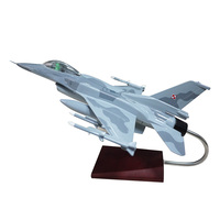 Modèle d'avion de l'Armée de l'Air F16 en résine, échelle 1/48, 31 cm, fait main, pour usage promotionnel avec impression sérigraphique, marque Tongde, simulation
