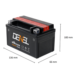 Batteries de moto 12V 7Ah <span class=keywords><strong>MF</strong></span> YTX7A-<span class=keywords><strong>BS</strong></span> avec bouteille d'acide séparée - Product Image 1