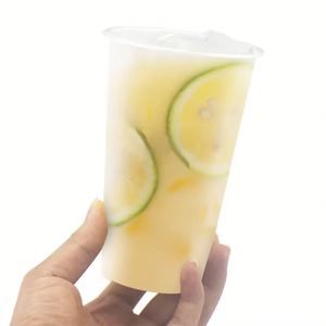 Vasos Desechables de Plástico PP Transparente Ecológicos para Bebidas Frías y Calientes TC de 90 mm, 14 oz-24 oz, para Smoothies, Café Helado para Llevar - Product Image 4