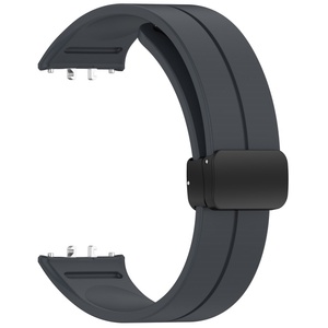 Bracelet de montre en silicone à dégagement rapide à la mode Bracelet de montre d'attraction à boucle magnétique pour <span class=keywords><strong>Samsung</strong></span> <span class=keywords><strong>Galaxy</strong></span> <span class=keywords><strong>Fit</strong></span> <span class=keywords><strong>3</strong></span> - Product Image 1