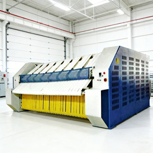 Planchadora de Ropa Plana de Doble Cara de Alta Velocidad de 3.3M para Uso Hotelero, Máquina Industrial para Planchar Sábanas - Product Image 1