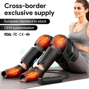 OEM Air Wave Leg Massager With <b>Vibration</b> And Heating Plug-In Mechanical <b>Control</b> For Leg Massage - Product Image 2