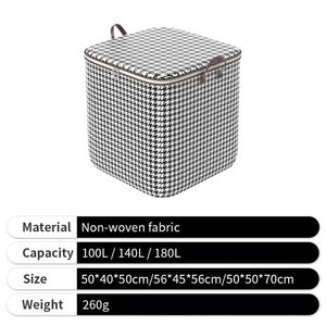 <b>Large</b> Capacity Clothes Bag Non Woven Foldable Home Use Blank Storage Organizer <b>Bin</b> for Sale - Product Image 4