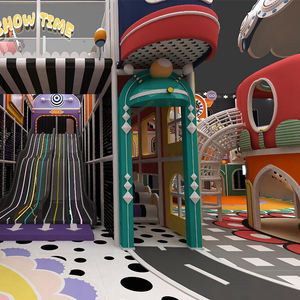 Parque Infantil Interior Personalizado al por Mayor, Equipo de Parque de Diversiones Interior Comercial para Niños, Gran Área de Juegos Interior para Niños - Product Image 2