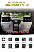 13.3 ''écran Ips moniteur de montage d'appui-tête de voiture système de divertissement de siège arrière Android pour Mercedes BMW