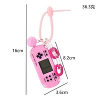 Nouveau porte-clés de jeu classique créatif, mini console de jeu électronique portable, jouet éducatif intellectuel, petit pendentif de sac, porte-clés