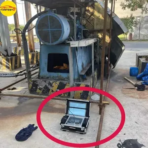 Impulsor de ventilador de husillo de torno de alta velocidad, equilibrador dinámico, rotación in situ, fuente de vibración de doble cara de un solo lado - Product Image 2