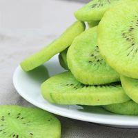 Verse Kiwi Fruit Gedroogde Groene Kiwi Bouillon Klaar Drogen Kiwi Fruit