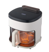 Vu à la télévision multifonction en acier inoxydable Grill écran tactile friteuse à vapeur sans huile