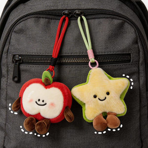 Kleurrijke Fruit Hanger Sleutelhanger Kinderen Knuffel Custom Knuffels Knuffels Speelgoed Voor Kinderen Groothandel Vakantie Cadeau - Product Image 2