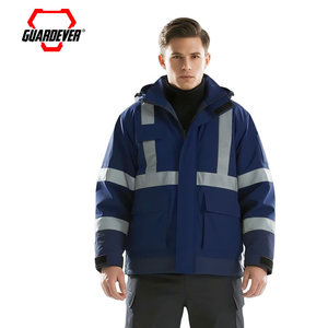 GUARDEVER Custom Winter Anti Static Fireproof Welder Fire Retardant Flame Resistant Welding Jacket - Product Image 1