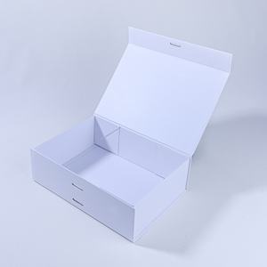 Boîte cadeau personnalisée <span class=keywords><strong>bleu</strong></span> <span class=keywords><strong>pastel</strong></span> avec fermeture magnétique, ruban en soie et finition <span class=keywords><strong>mat</strong></span> laminée, idéale pour bijoux et emballages de faveurs de mariage - Product Image 5