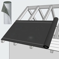 Membrane respirante résistante aux UV, imperméable, pour toiture en pente, sous-couche de toiture