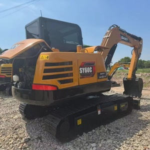 Miniexcavadora Sany 60C de Segunda Mano a Bajo Precio, Excavadora Hidráulica Usada, Maquinaria Usada Sany 60 75 95 35 - Product Image 1