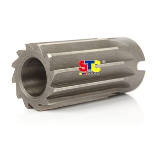 Din219 H7 thẳng xoắn ốc sáo HSS Carbide Shell sốc Công nghệ 9 mét Brass Máy khoan lổ ARBOR vỏ máy khoan lổ - Product Image 1