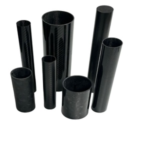 Tubos de Fibra de Carbono Premium 3K/12K, Tamaños Personalizados de 5mm-200mm de Diámetro Exterior, Redondos/Cuadrados/Huecos, para Aplicaciones de UAV, Automotrices e Industriales - Product Image 1