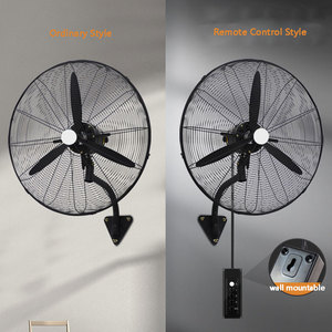 Động cơ công suất cao 30 inch 26 inch 120W-300W dao động tùy chỉnh với chức năng điều khiển từ xa quạt tường công nghiệp - Product Image 3