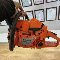 Scie à chaîne industrielle lourde 365 Power Saw 70,7 CC 3,6 KW, machine à scier à essence pour la coupe du bois