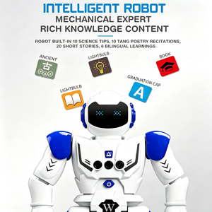 <span class=keywords><strong>Robot</strong></span> Giocattolo Intelligente con Telecomando, Sensore di Gesti, Musica, Danza, Canto, Luci LED, Funzioni Programmabili - Giocattolo Educativo STEM - Product Image 5