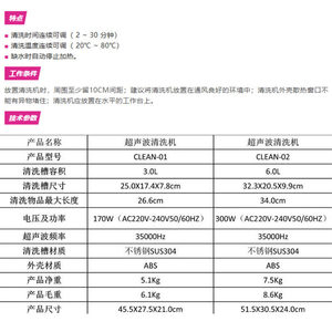เครื่องทำความสะอาดอัลตราโซนิก 3 ลิตร 170 วัตต์ ถังสแตนเลสสำหรับทำความสะอาดเครื่องมือในห้องปฏิบัติการทันตกรรม - Product Image 1
