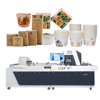 Impresora de Inyección de Tinta Foofon Nueva de Alta Calidad con 1 Año de Garantía para Impresión Automática de Vasos de Papel y Cartón Corrugado en una Sola Pasada