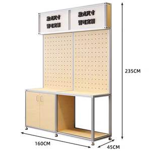 Scaffalatura Modulare in Alluminio Leggera e Resistente Libei per Stoccaggio in Magazzino, Esposizione di Verdure e Vini in Supermercato - Product Image 6
