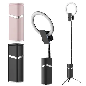 Factory Price Photographic Lighting Video Camera Selfie Fill Lamp Studio Foldable Dimming Tripod Stand LED Ring Light