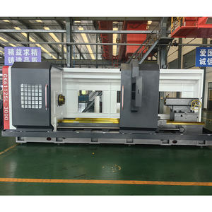 เครื่องกลึงโลหะแบบเตียงแบนมีความแม่นยำสูงเครื่องกลึงซีเอ็นซีแนวนอนแบบ CK61125พร้อมฟังก์ชั่นดิจิตอล - Product Image 6