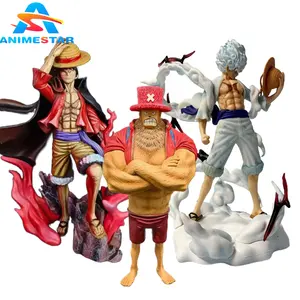 Wholesale Anime 1 PIECE Luffy Tony Chopper Cartoon Anime Statue PVC Action Figure Doll Collection Toys Birthday Gift For Kids