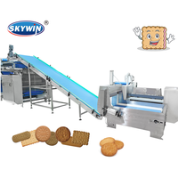 Ligne de production de biscuits moelleux Skywin 2026 – Machine à fabriquer des biscuits pour petites entreprises