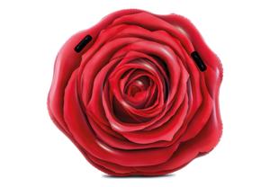 Ispessito in vinile rosso rosa gonfiabile in PVC fiore materasso ad acqua nuotare sull'isola galleggiante del partito giocattolo per i bambini e gli adulti - Product Image 4