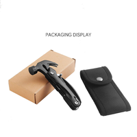 Mini marteau pliable, accessoires de camping, équipement de survie en plein air, outil