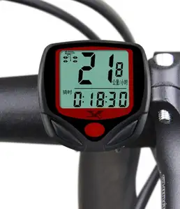 Mountain bike code meter/bicycle pulse speed mark/speed meter speed meter 15 functions