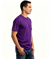 T-shirt de marque célèbre, logo OEM, design personnalisé, t-shirt en coton de haute qualité, t-shirt uni pour homme, tailles S-5XL