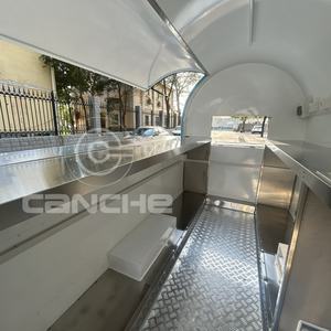 Usa Europe Standard Street Ice Cream Cart Food Trailer Fast Food Truck - Product Image 4