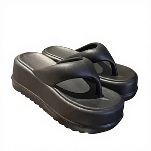 Nouvelles tongs en EVA à semelle épaisse pour l'extérieur, rehaussantes, à semelle souple, antidérapantes, sandales de plage à clipser - Product Image 1