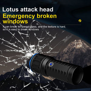 10000 लुमेन सुपर उज्ज्वल एल्यूमीनियम मिश्र धातु फ्लैशलाइट आईपी 67 उच्च शक्ति के साथ - Product Image 4