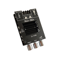Module amplificateur audio WUZHI AUDIO ZK-XPSM 150Wx2, module sonore, aigus, graves, double canal, TDA7498E, dissipateur de chaleur