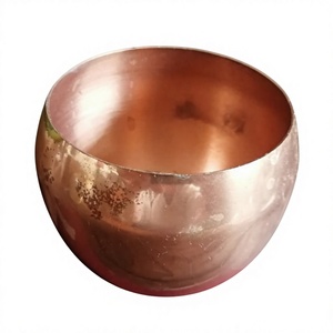 Mini maceta de cobre para decoración del hogar, maceta de Metal para flores y decoración de dormitorio, maceta de cobre puro - Product Image 1