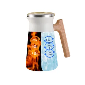 Thermos sous vide à double paroi en acier inoxydable Cafetière arabe Théière