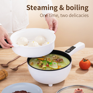 <span class=keywords><strong>Wok</strong></span> électrique <span class=keywords><strong>Wok</strong></span> domestique intégré plug-in antiadhésif multifonctionnel dortoir cuisson marmite électrique - Product Image 5