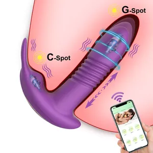 Galance Draagbare G-Spot Clit <span class=keywords><strong>Vibrator</strong></span> Dildo Thuring Massager Volwassen Seksspeeltjes Voor Vrouwen - Product Image 3