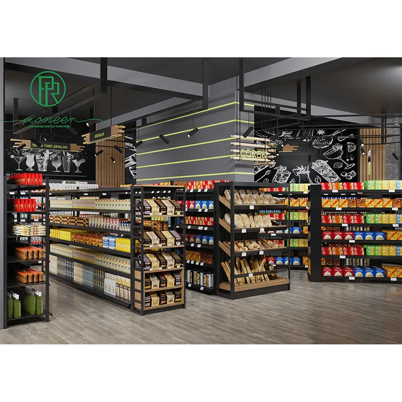 Shenzhen Pioneer Smart Verse 5 Lagen Heavy Duty Supermarkt Planken Voor Verkoop