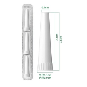 Kemasan farmasi 0.9 0.95 10 11 13 18 22mm salep tabung nozel nyeri pembunuh tabung Salep wasir aplikator - Product Image 6