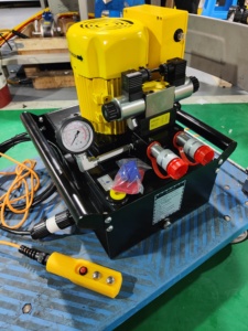KHE-3DS 700 bar Single Action 0.55kw Portable Hydraulic Pump <b>Powerpack</b> Power Unit - Product Image 3