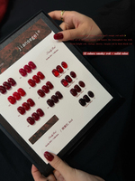 JIANSEGEL12 Ensemble compact ambre brun pour l'automne et l'hiver – Huile à ongles couleur unie polyvalente et populaire pour salon de manucure