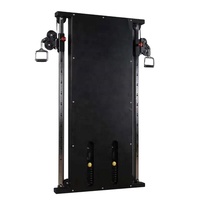Máquina de Entrenamiento de Fuerza con Sistema de Poleas Múltiples, Máquina de Entrenamiento de Cable Cruzado Montada en la Pared