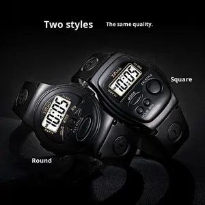 Montre électronique vocale en temps réel avec fonction à une touche pour personnes âgées et d'âge moyen, en plastique, 43 mm, collection Printemps 2026, cadeau - Product Image 3